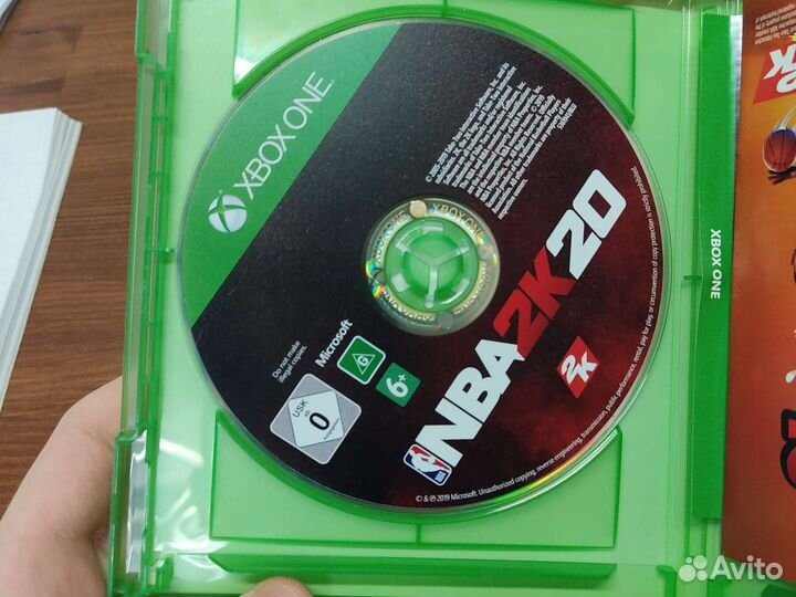 Диски на xbox ONE(S,X);NBA 2k19 NBA 2k20
