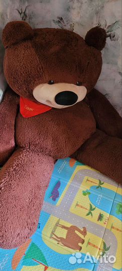 Плюшевый медведь 2 метра