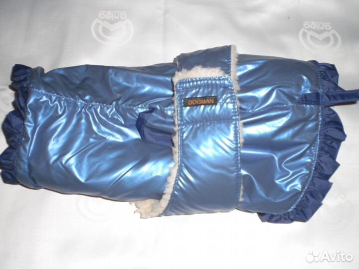 Одежда, попона тёплая на меху 37 см