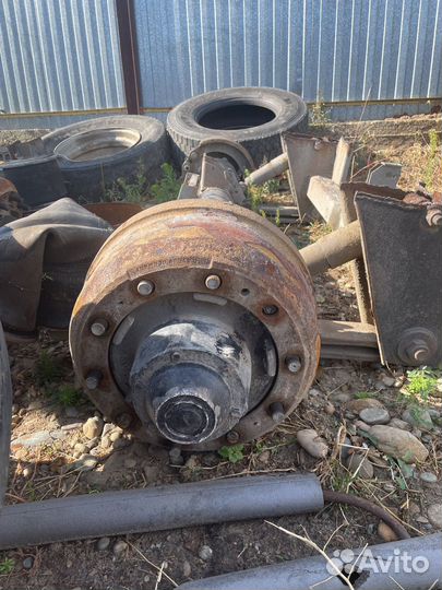 Ось на полуприцеп бу