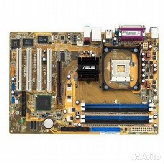 Материнская плата asus P4P800-X(478 сокет)ретро