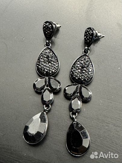 Серьги вечерние
