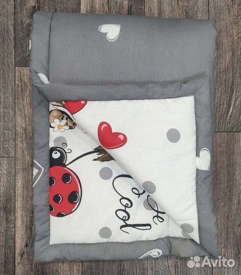 Детское одеяло в кроватку новое