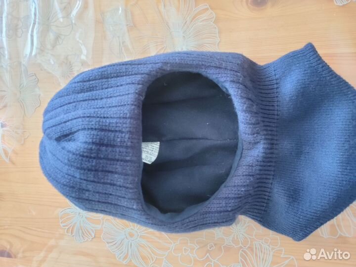 Шапка шлем для мальчика