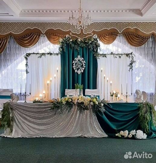 Оформление свадьбы, день рождения, корпоративы