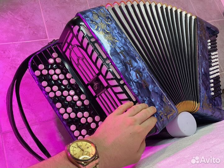 Баян Тула Бн 51 (46 на 80) Пятирядный лёгкий