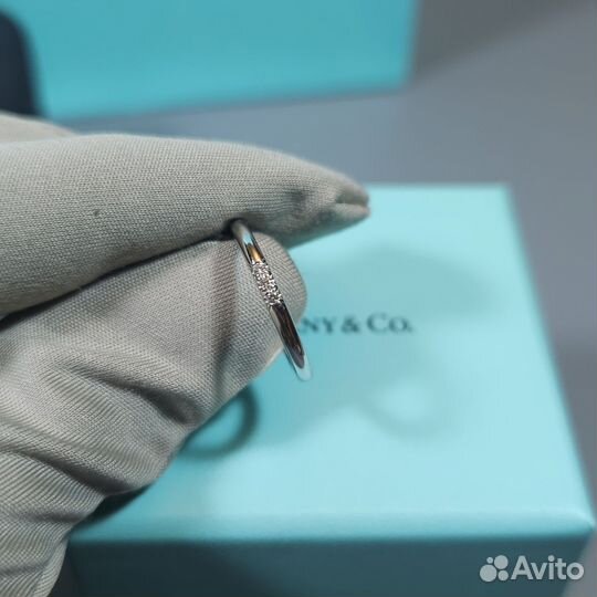 Обручальное кольцо Tiffany&Co Classic оригинал