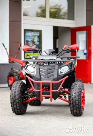 Квадроцикл Wels ATV thunder 200 EVO X red devil