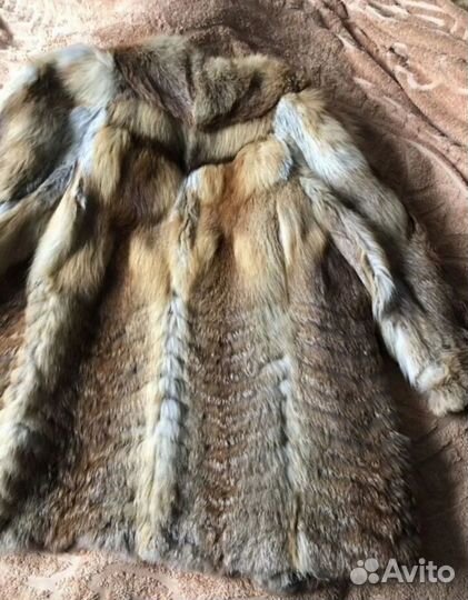 Шуба натуральная лиса old money 48/50