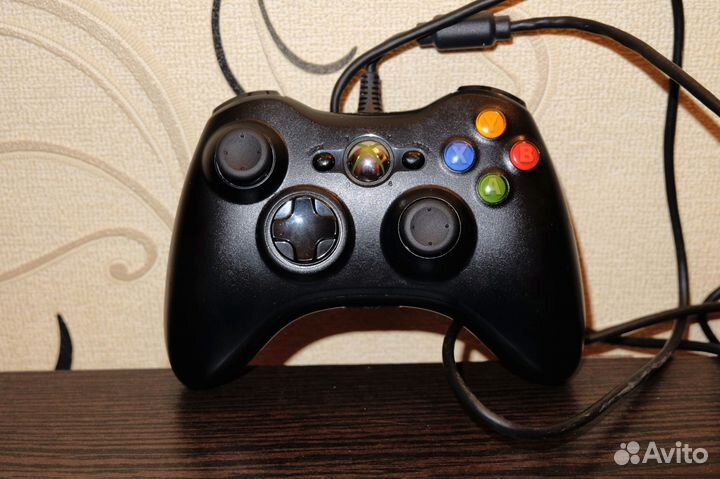 Геймпад xbox 360 проводной