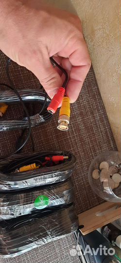 Комплект проводов для видеонаблюдения