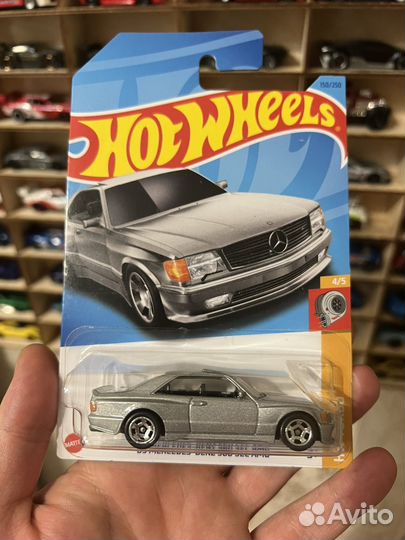 Hot Wheels ‘89 Mercedes-Benz 560 SEC AMG (секач)