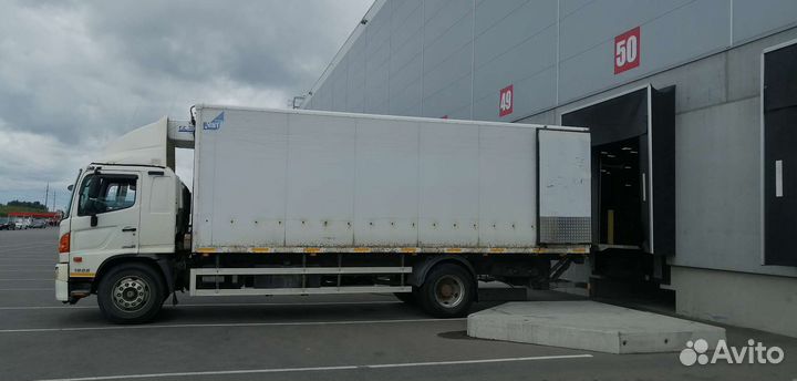 Грузоперевозки 8 тонн с гидробортом