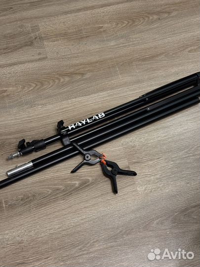 Система установки фона +белый фон 1.5 х1 метр