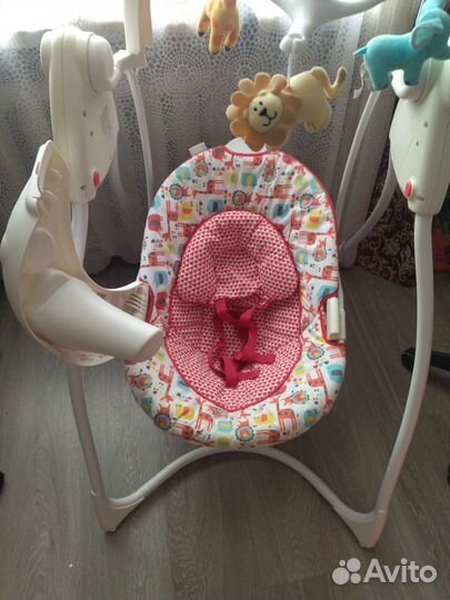 Детские электронные качели