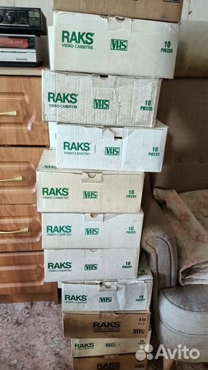 Видеомагнитофон + Видеокассеты/VHS 400+шт