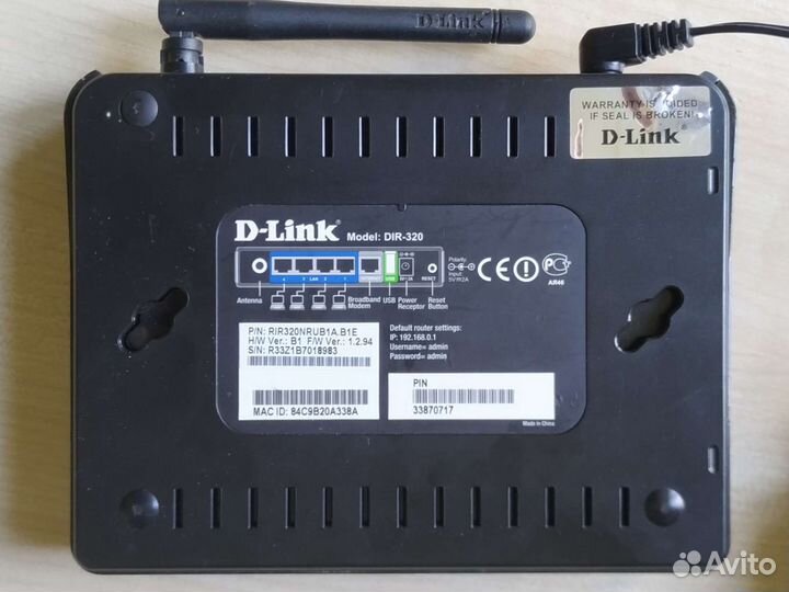 Роутер D-Link DIR-320