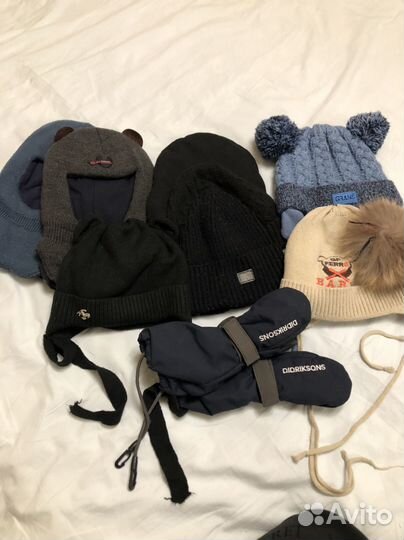 Детские шапки пакетом