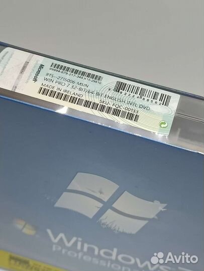 Windows 7 Professional (x32/x64) BOX