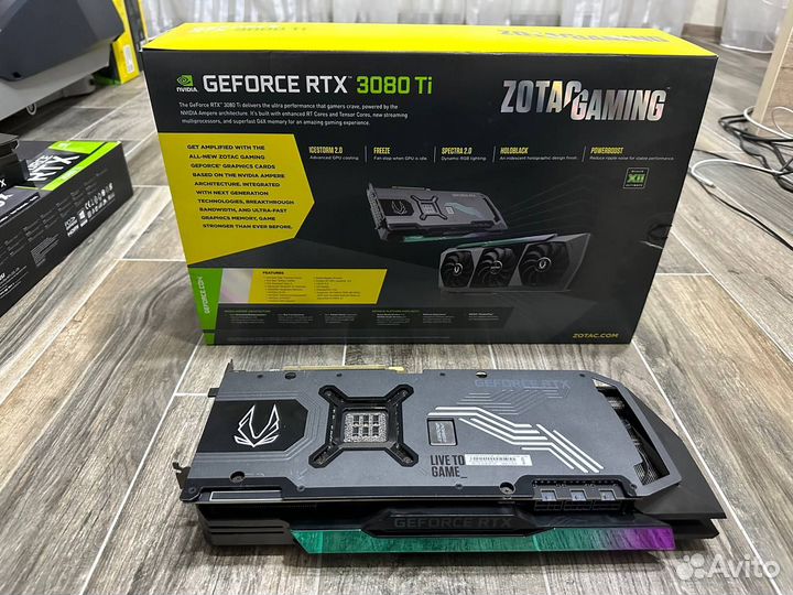 Geforce rtx 3080 ti Zotac Holoblack