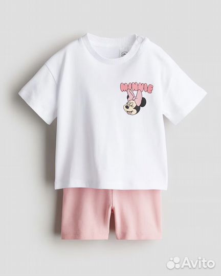 Футболка и шорты H&M 68 92