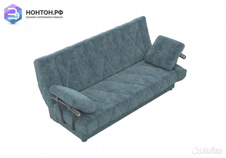 Диван книжка Сити-2 синий