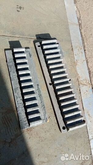 Сегмент зубчатой рейки топки тшпм