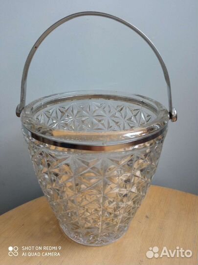 Конфетница стекло СССР