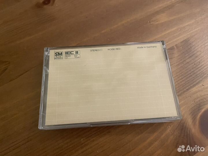 Аудиокассета BASF 90 Chromdioxid Super II 90