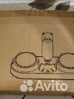 Поилка и миски для кошечки