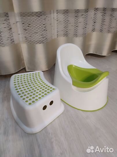 Горшок и подставка Икеа