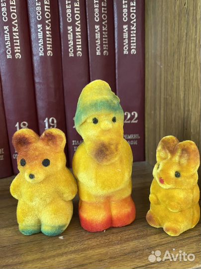 Игрушки флок СССР