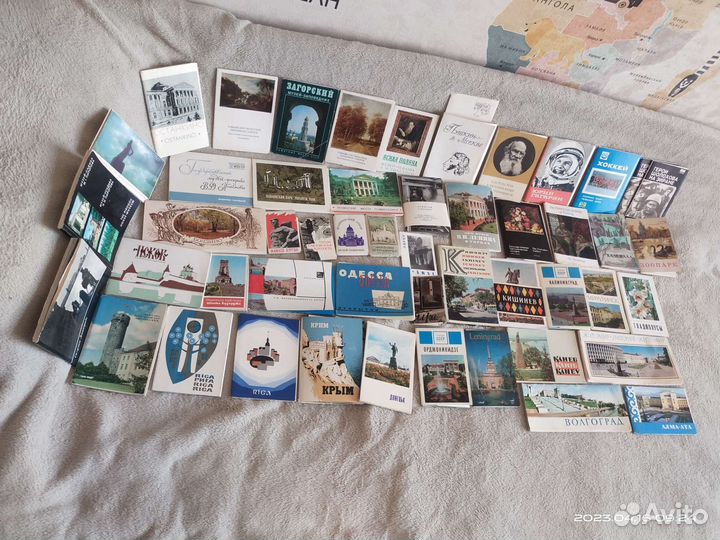 Наборы открыток СССР 70ые