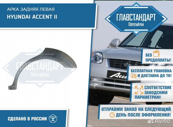 Арка Акцент 2 Тагаз левая