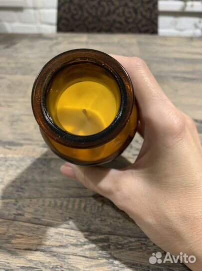 Ароматическая свеча в аптекарской банке 12,5 см