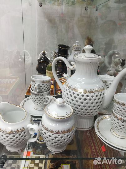 Сервиз кофейный,Япония фарфор