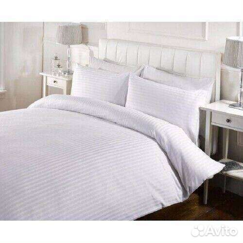 Постельное белье для гостиниц Страйп сатин полоска
