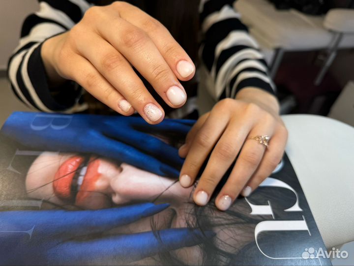 Маникюр с покрытием гель лак