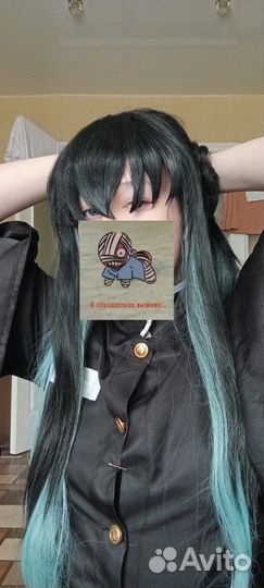 Укладка париков на косплей