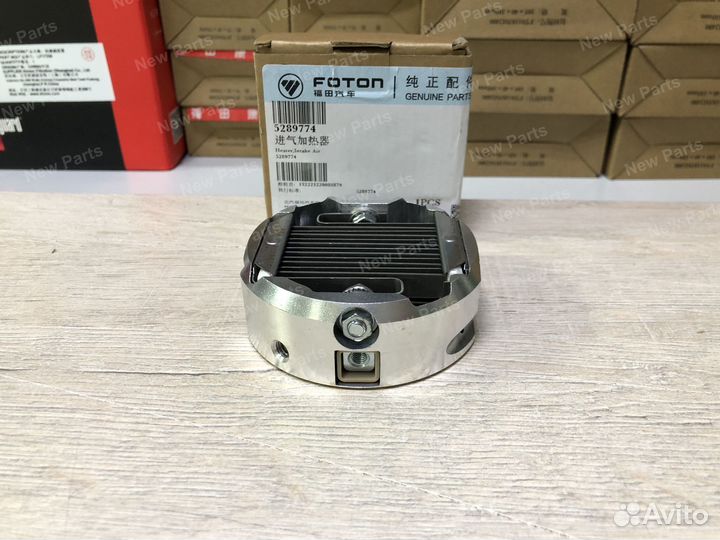 Свеча накала Валдай Cummins 3.8 12V Оригинал