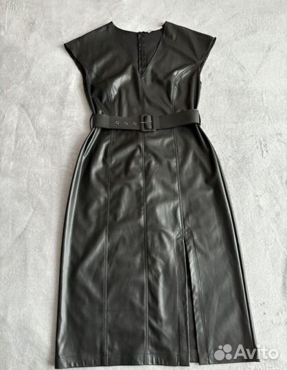 Сарафан кожаный zarina