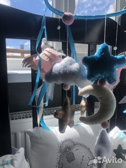 Мобиль из фетра