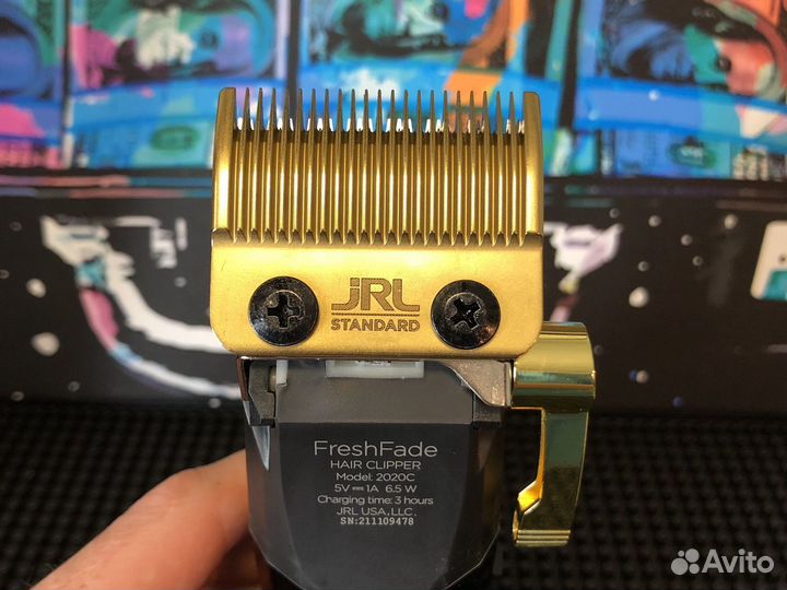 Машинка для стрижки Jrl FreshFade 2020c gold