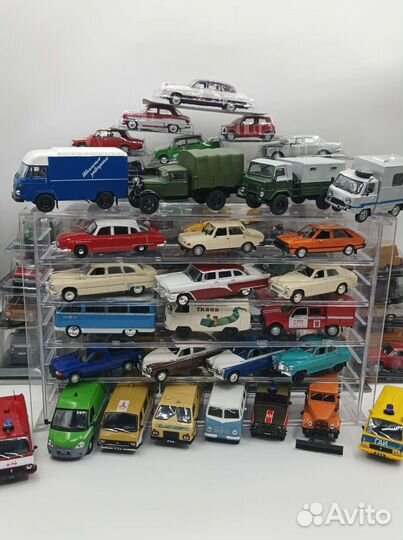 Масштабные модели 1:43 коллекция Автолегенды СССР