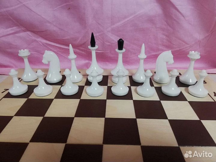 Шахматы СССР турнирные фигуры бакелит 70-е г.г