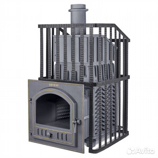 Банная печь Гефест Гром 50 (П2) Ураган
