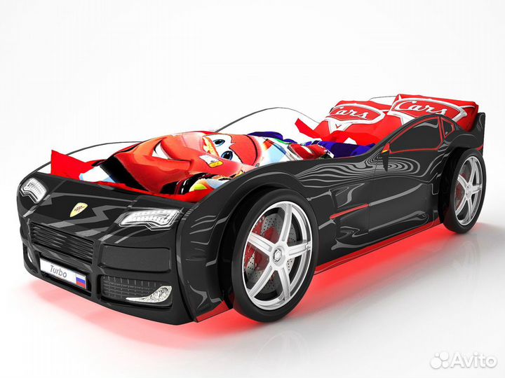 Кровать машина