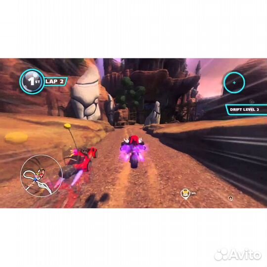 Sonic All-Stars Racing Transformed, б/у (vita)