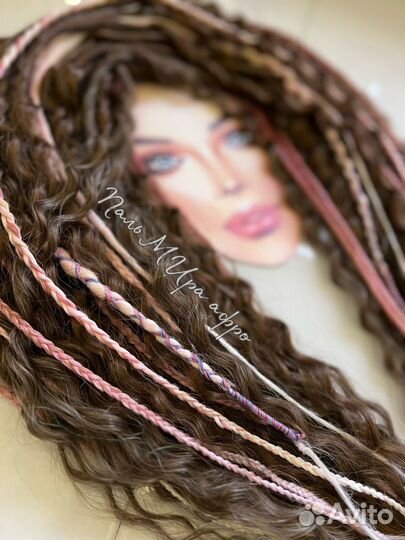 Комплект дредокудри и де косы