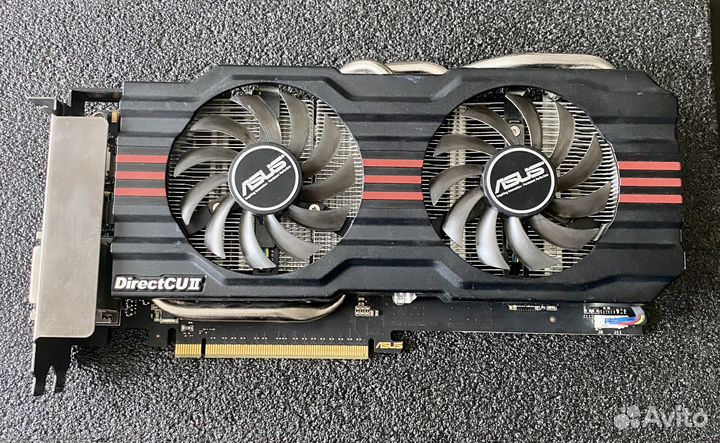 Видеокарта asus Geforce GTX660 2Gb